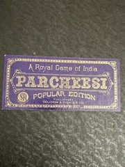 Parcheesi “A Royal Game of India” Board Replacement – Selchow & Righter 1938