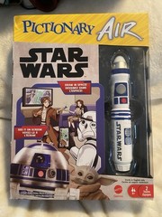 Pictionary Air STAR WARS Family Drawing Game NEW IN BOX