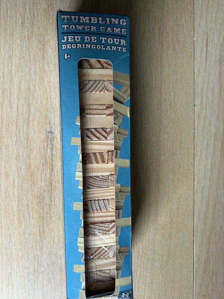 Jeu De Tour wood Tumbling Tower Game