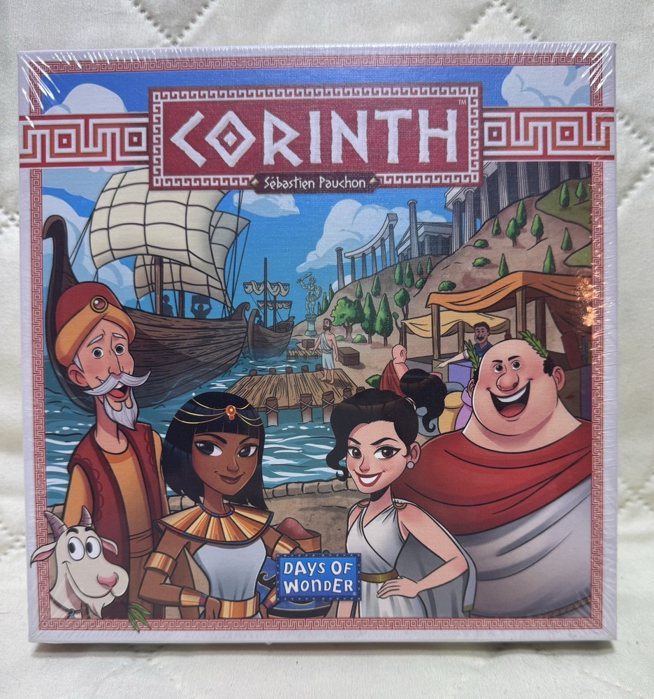 New CORINTH BOARD GAME Days Of Wonder Sebastien Pauchon (Roll & Write Yspahan)