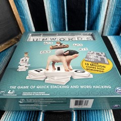 UpWords Board Game Quick Stacking & Word Hacking, Complete 2 My Knowledge