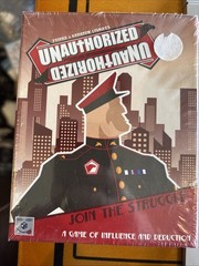 Chara Games Unauthorized Board Game New Sealed Join the Struggle Ages 12 +