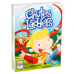 Chutes and Ladders Board Game Hasbro (A47560000) Ages 3+ New In Box Made In USA