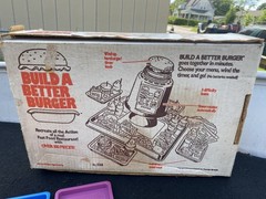 Lakeside Build a Better Burger 1984 Fast Food Family Board Game