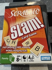Scrabble Slam! Card Game The Fast-Playing Card Slapping Word-Changing Fun NEW