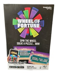 Imagination Gaming Wheel of Fortune App Play Card Game 3-4 Players Ages 8+ NEW