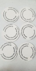 Lot of 6 Mortal Kombat Pogs 1992 Raiden-Lin Kuei-Sonya Blade-Scorpion-Johnny Cag