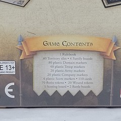 Ventura Board Game Fantasy Flight Games Brand New Sealed Italian Renaissance