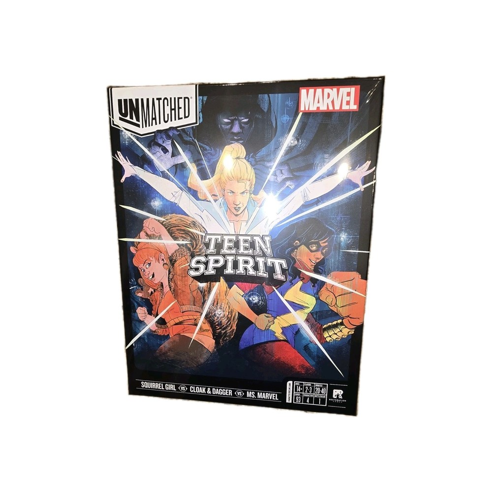2022 Marvel Unmatched Game – Teen Spirit by Restoration Games Ms. Marvel