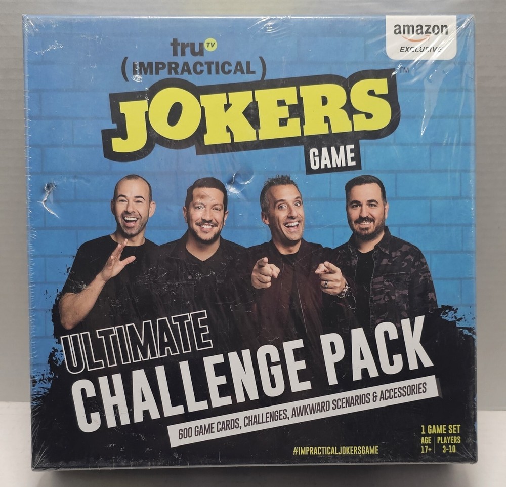 Tru TV Impractical Jokers Game, Ultimate Challenge Pack. Board Game