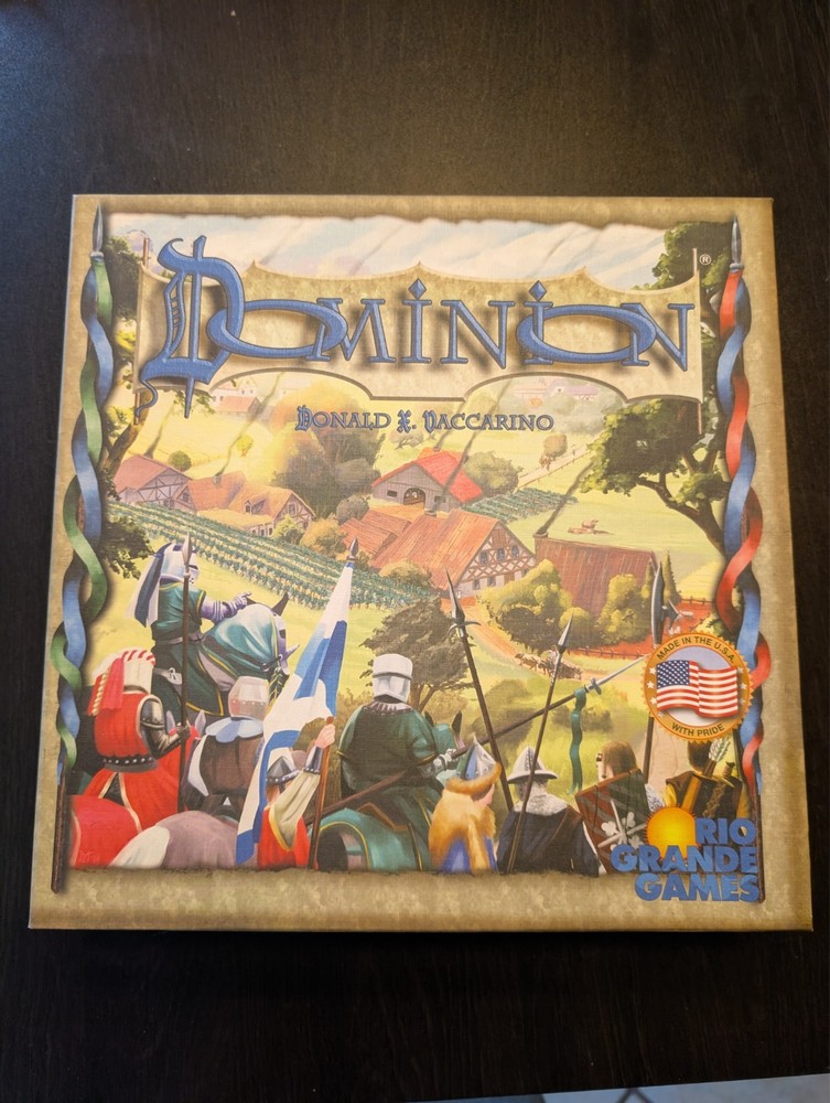 Dominion Board Game Rio Grande Games 2009 1st Edition Complete