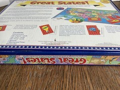 Great States Board Game International Playthings 1999 Geography Homeschool