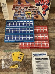 Guess Who? Vintage 1991 Board Game Milton Bradley 100% Complete w/ Instructions