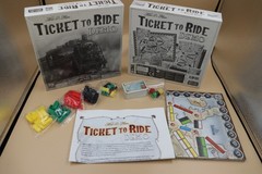 Ticket to Ride Demo Edition Days of Wonder Board Game Excellent Used Condition