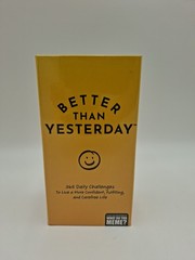 Better Than Yesterday Card Game Of 365 Daily Challenges 2022 Ages 16+ 1+Players