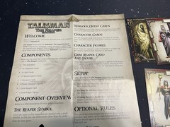 Talisman Revised 4th Edition Game THE REAPER Expansion – 100% Complete. Used.