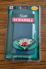 POCKET SCRABBLE GREEK PORTABLE MAGNETIC GAME MATTEL GREECE 2006 NEW SEALED HTF