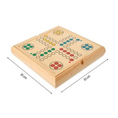 101801 Games Collection Large with 9 Different Wooden Board Games