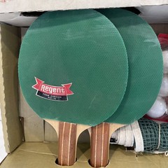 *Rare* VTG Regent Deluxe Tournament Table Tennis Set Orig Box Ping Pong UNUSED