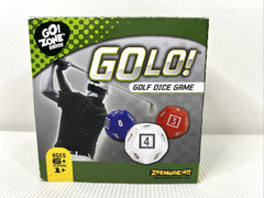 GoLo Tabletop Golf Dice Game Travel Size Dice Game For Ages 6+ EUC 1+ Players