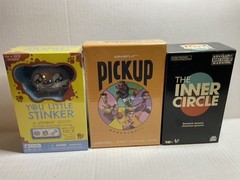 3 Great Card Games (You Little Stinker & Pickup Basketball & The Inner Circle)