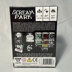 SCREAM PARK by DVC GAMES Board Card Game – Haunted House Builder – RARE