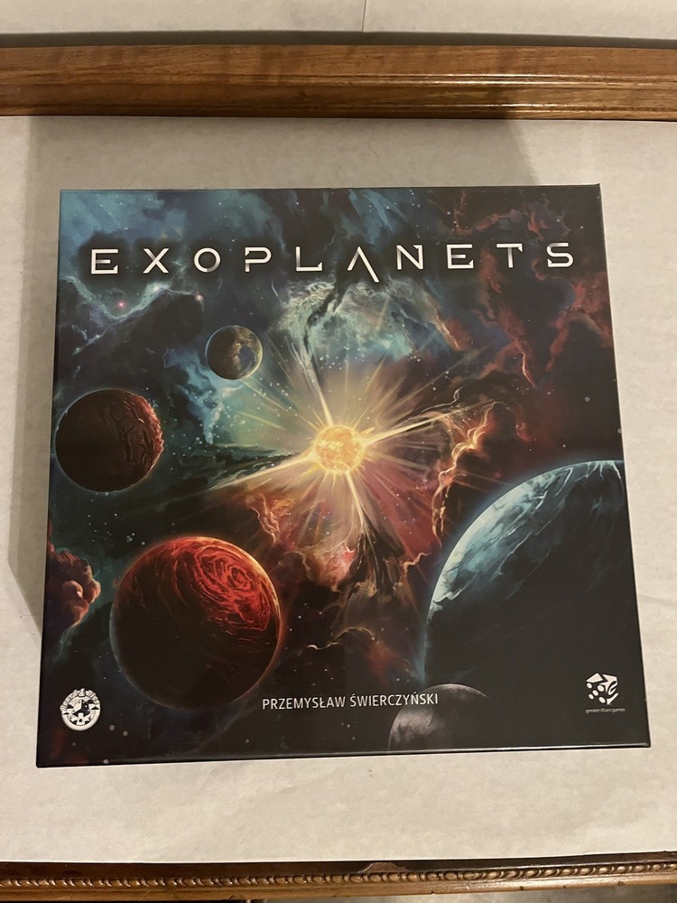 Exoplanets: Greater Than Games – SEALED. Includeds 5th player Expansion
