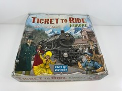 Ticket to Ride Europe Board Game Days of Wonder DO7202 100% Complete