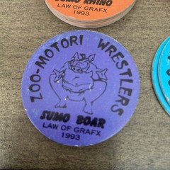 ZOO MOTORI WRESTLERS POGS