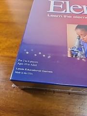 ELEMENTO Periodic Table Learning Board Game 1996 Science Games NEW