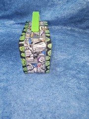 Teenage Mutant Ninja Turtles 5.5″x3.5″ 3D Metal Lunch Box empty NO pieces