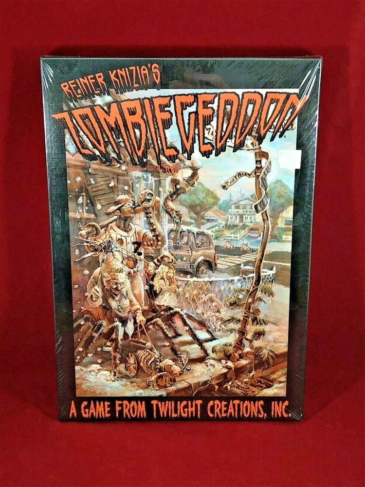 Reiner Knizia’s ZOMBIEGEDDON 2009 Twilight Creations NEW Sealed Zombie Game