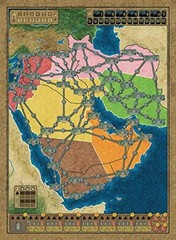 Rio Grande Games Power Grid Middle East South Africa Expansion Strategy Board…