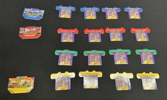 1992 Omega Virus Talking Electronic Board Game MB ACCESS CARDS Parts Pieces Lot