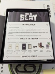 Here to Slay Board Game Sealed Kickstarter Exclusive Edition (Sealed components)