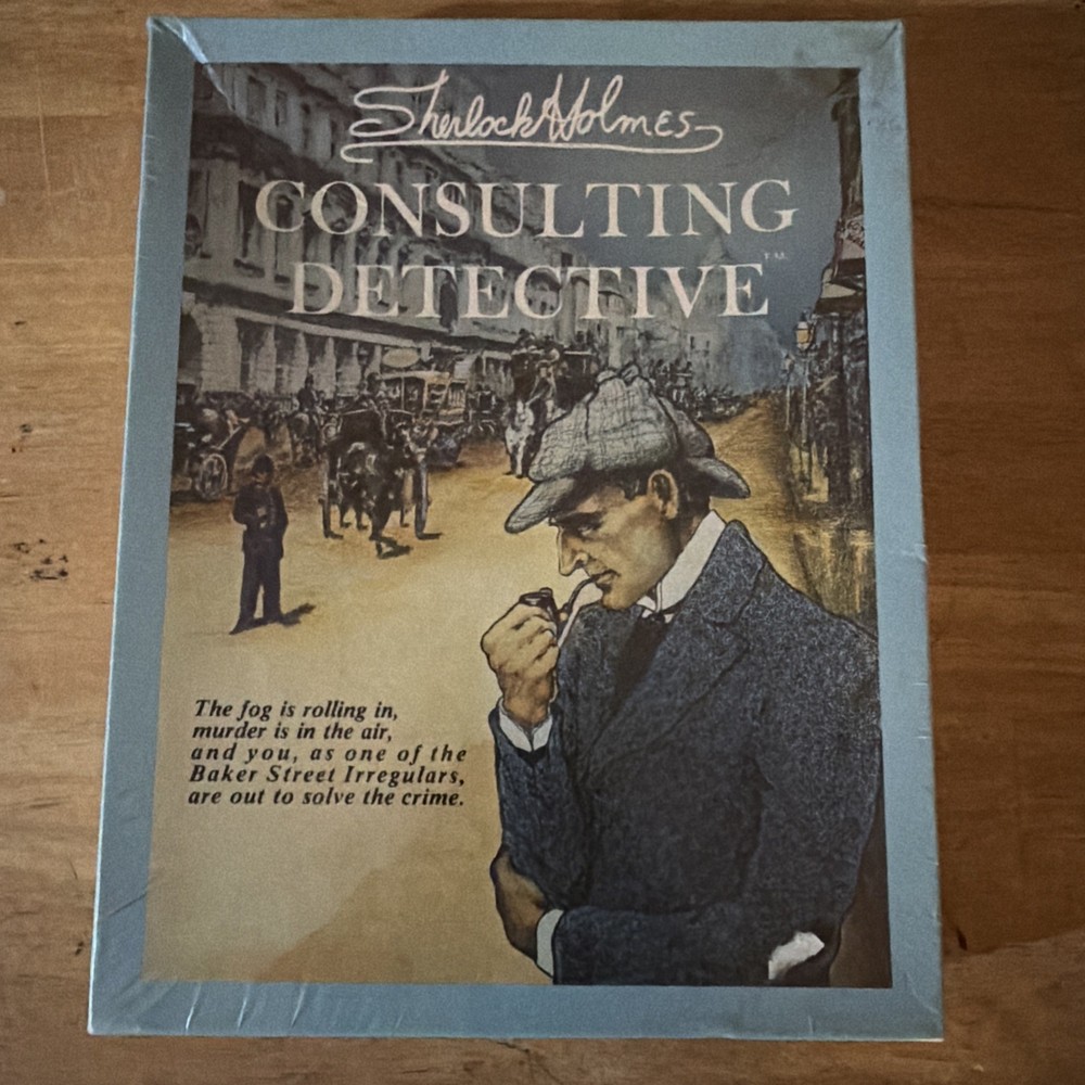 SHERLOCK HOLMES: Consulting Detective: The Thames Murders & Other Cases 1982 New