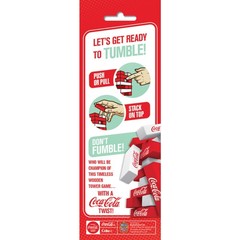 MasterPieces – Coca-Cola – Officially Licensed Mini Tumble Tower Game