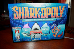 Sharkopoly Board Game with a Ferocious Appetite for Fun! – Late for the Sky 2019