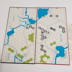 Kriegspiel Military Chess Wargame Avalon Hill 1970 Bookshelf Game 806 Punched