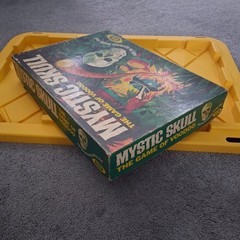 Vintage 1960s MYSTIC SKULL The Game of Voodoo IDEAL Board Game 1964 READ
