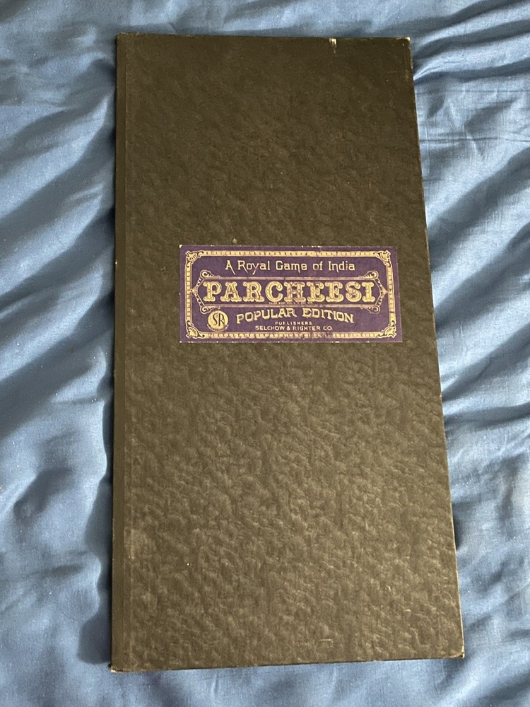 Parcheesi “A Royal Game of India” Board Replacement – Selchow & Righter 1938