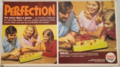 PERFECTION Vintage 1973 Reed Toys Game w/Original Box -TESTED AND WORKS