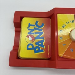 1987 Don’t Panic Game by Coleco Vintage Trivia Chaos No Score Card Tested
