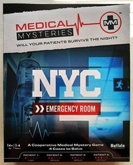 Buffalo Games Medical Mysteries: Immersive NYC Emergency Room (2023) 1-4 Players