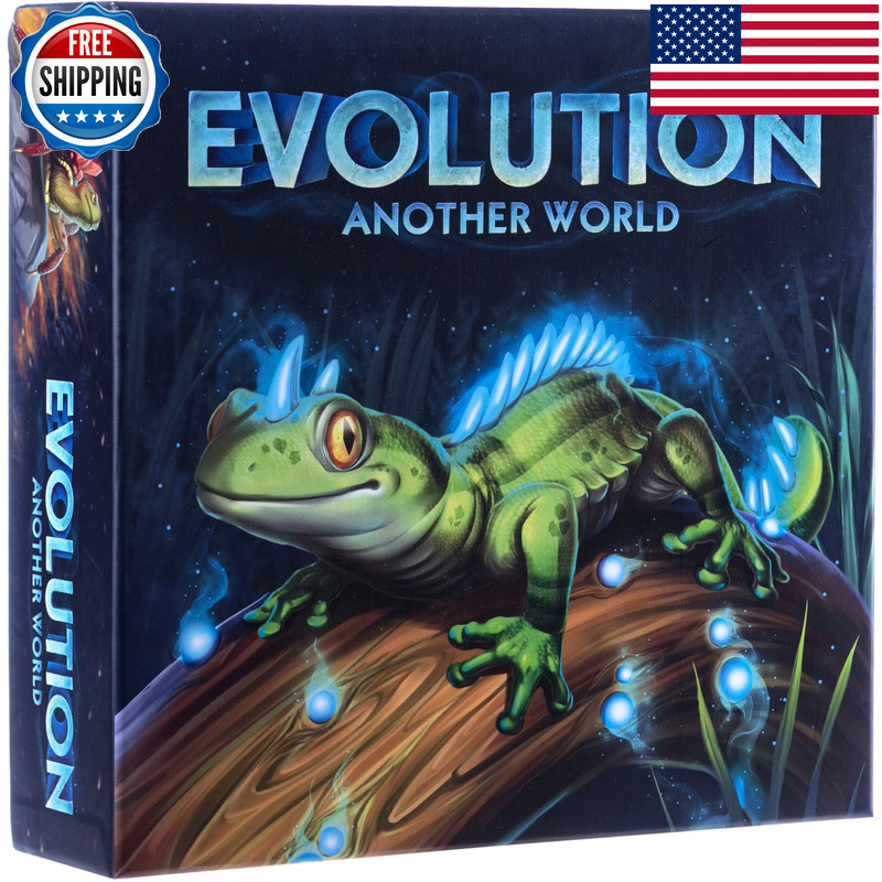 Crowd Games Evolution Another World Board Game 1-4 Players Ages 11 And Up