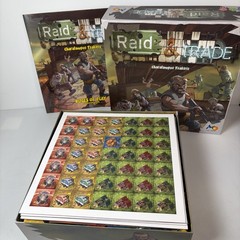 Raid & Trade Board Game by Mage Company Post-Apocalyptic Survival Unpunched