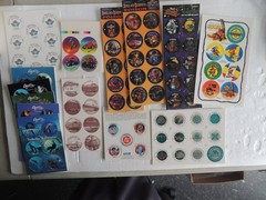 POGS MILK CAP GAME LOT #15 14 UNPUNCHED SHEETS VINTAGE 90’S C-PICS U GET ALL