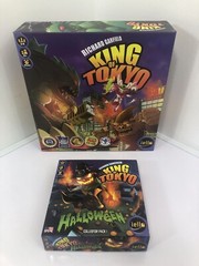 King of Tokyo Board Game + Halloween Pack LOT OF 2! IELLO Richard Garfield