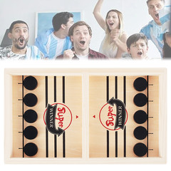 Fast Hockey Sling Puck Game Winner Fun Paced Sling Puck Party Board-Game Gifts