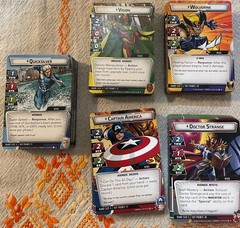 Marvel Champions: Wolverine|Doctor Strange|Captain America|Vision| Quicksilver|